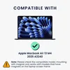 kwmobile Sichtschutzfolie für Apple Macbook Air 13 M4 2025 Produktbild-Vorschau 2