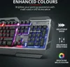 Trust GXT 856 Torac Tastatur USB QWERTZ Deutsch Schwarz Produktbild-Vorschau 2