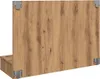 vidaXL Zrkadlová skrinka s LED Artisan dub 90 x 31,5 x 62 Náhľad obrázku produktu 7