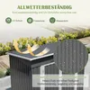 Metall Geräteschuppen Gerätehaus mit Pultdach Fundament Produktbild-Vorschau 9