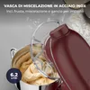 Fentic Robot da Cucina 6-in-1 – Impastatrice, Mixer, Food Anteprima dell’immagine prodotto 3