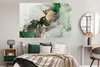 MuchoWow® Poster Marmor - Gold - Grün - Luxus 180x120 cm - Produktbild-Vorschau 4