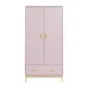 Kleiderschrank Mobili Rebecca Amchor 175x80x55 MDF Kiefer Produktbild-Vorschau 1