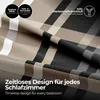 etérea Seersucker Bettwäsche Microfaser 155x220 cm  80x80 Produktbild-Vorschau 3