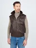 JCC Lederweste BigVest2 Herren dark brown 50 Produktbild-Vorschau 4