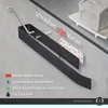 AVOIR BESOIN Handtuchhalter schwarz C-Form ohne Bohren Produktbild-Vorschau 6