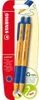 Druck-Kugelschreiber - STABILO pointball - 2er Pack - blau Produktbild-Vorschau 2