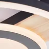 BRILLIANT moderne schwarz braune Holz LED  Deckenleuchte Produktbild-Vorschau 6