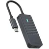 Rapoo USB-C Hub grau USB-C auf USB-C Produktbild-Vorschau 2