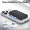 MagSafe Powerbank 5000mAh Wireless 15W Schnellladen USB-C Produktbild-Vorschau 2