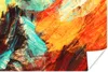 MuchoWow® Poster Gemälde - Abstrakt - Öl 60x40 cm - Produktbild-Vorschau 1