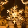 LED stelle di Natale luci finestra 2 pezzi bianco caldo LED Anteprima dell’immagine prodotto 6