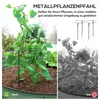 Outsunny 2er-Set Hochbeet aus Stahl, Pflanzbeet Frühbeet Produktbild-Vorschau 6