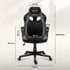 Huzaro FORCE 2.5 GREY MESH Gaming armchair Mesh seat Black  Anteprima dell’immagine prodotto 11