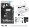 tectake® Mila 4dílná sada tvrdých kufříků z odolného plastu Náhled obrázku produktu 12