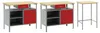 vidaXL Werkbank-Set 3 pcs Schwarz und Grau Produktbild-Vorschau 4
