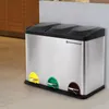 Odpadkový Koš, Pedálový Odpadkový Koš, Kovový Odpadkový Koš Náhled obrázku produktu 19