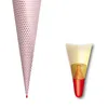 Bastel-Schultüte groß rosa - Punkte mit Glanz-Effekt 70 cm Produktbild-Vorschau 5