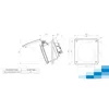 CEE Einbausteckdose schräg 400V 16A 5P 83x90 mm Produktbild-Vorschau 6