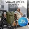 BRONEA® 2 in 1 Gepäckträgertasche für Fahrrad - XXL 28 Ltr Produktbild-Vorschau 3