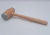 Fleischhammer Fleischklopfer Holz mit Metallbesatz 29,5 cm Produktbild-Vorschau 1