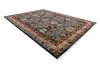 Teppich Wolle KESHAN Franse Rahmen orientalisch 6174/53511 Produktbild-Vorschau 2