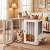 Hundekäfig Möbel, Hundebox Holz, Hundehütte, Tierbedarf, Produktbild-Vorschau 9