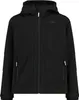 Cmp Boy Jacket Fix Hood Nero Nero 176 Produktbild-Vorschau 1