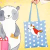 Mr. & Mrs. Panda Jutebeutel Einhorn Geburtstag - Sky Blue - Produktbild-Vorschau 2