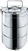Orion | Thermobehälter - 3-teilig - Edelstahl - 3x900 ml - Produktbild-Vorschau 1