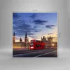 Bilder auf glas - London Bus - 70x70cm - Glasbilder - Produktbild-Vorschau 3