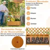 Květinový truhlík s mřížkou, truhlík s mřížkou a drenážními Náhled obrázku produktu 2