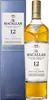 A bottle of The Macallan 12 Year Old Triple Cask Matured Highland Single Malt Scotch Whisky next to its blue gift box. Produktbild-Vorschau