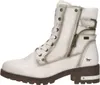 A single white boot is shown against a white background. Voir les images du produit