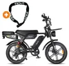 Ouxi V8 Ultra Max - E-Fatbike inkl. Kettenschloss - 20 Zoll Produktbild-Vorschau 2