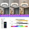 45W Leiser Deckenventilator mit Beleuchtung, RGB Produktbild-Vorschau 8