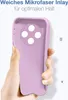 A hand holding a purple phone case. Produktbild-Vorschau