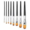8-teiliges Künstlerpinsel-Set, Nylonhaarpinsel für Produktbild-Vorschau 2