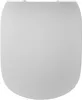 A top-down view of a closed white toilet seat on a white background. Náhled obrázku produktu