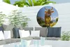 MuchoWow® Gartenposter Outdoor-Poster Rund Kühe - Sonne - Produktbild-Vorschau 3