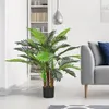 HOMCOM Künstliche Palme 100cm Kunstpalme mit 27 Palmenwedel Produktbild-Vorschau 2
