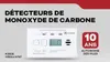 Detecteur de monoxyde de carbone KIDDE 10lldco-k797, 10 ans Voir les images du produit 2