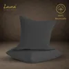 Lavea® 2er Set Kissenbezug 80 x 80 cm Baumwolle flauschig, Produktbild-Vorschau 3