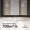 Klarstein CurveVent digestor– nástenný digestor 90 cm, Náhľad obrázku produktu 3