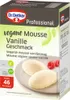 Mousse vegana professionale Dr Oetker al gusto di vaniglia Anteprima dell’immagine prodotto 1