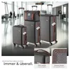 tectake® Reisekofferset Madison 13-teilig, Hartschalen aus Produktbild-Vorschau 3