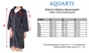 Aquarti Damen Velours Bademantel Morgenmantel Kurz mit Produktbild-Vorschau 5