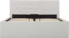 vidaXL Stauraumbett Hydraulisch Weiß Kunstleder 120×200 cm Produktbild-Vorschau 3