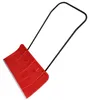 A red snow shovel with a black handle and a silver edge, isolated on a white background. Produktbild-Vorschau