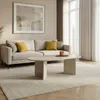 CALICOSY - Table basse ovale L119 cm - IRIS Voir les images du produit 4
